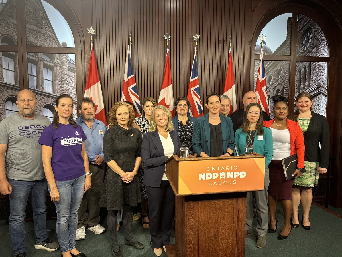 Catholic Teachers (@oectaprov) on Twitter photo “For many families, this isn’t politics — it’s about having someone who will pick up the phone when you need help.”
First VP <a href="/LLLacaria/">Lisa Lacaria</a> spoke alongside <a href="/OntarioNDP/">Ontario NDP</a>’s <a href="/MaritStiles/">Marit Stiles</a>, <a href="/ChandraPasma/">Chandra Pasma</a>, parents, and fellow teachers to defend the position of trustees in #OntEd system. “For many families, this isn’t politics — it’s about having someone who will pick up the phone when you need help.”
First VP <a href="/LLLacaria/">Lisa Lacaria</a> spoke alongside <a href="/OntarioNDP/">Ontario NDP</a>’s <a href="/MaritStiles/">Marit Stiles</a>, <a href="/ChandraPasma/">Chandra Pasma</a>, parents, and fellow teachers to defend the position of trustees in #OntEd system.