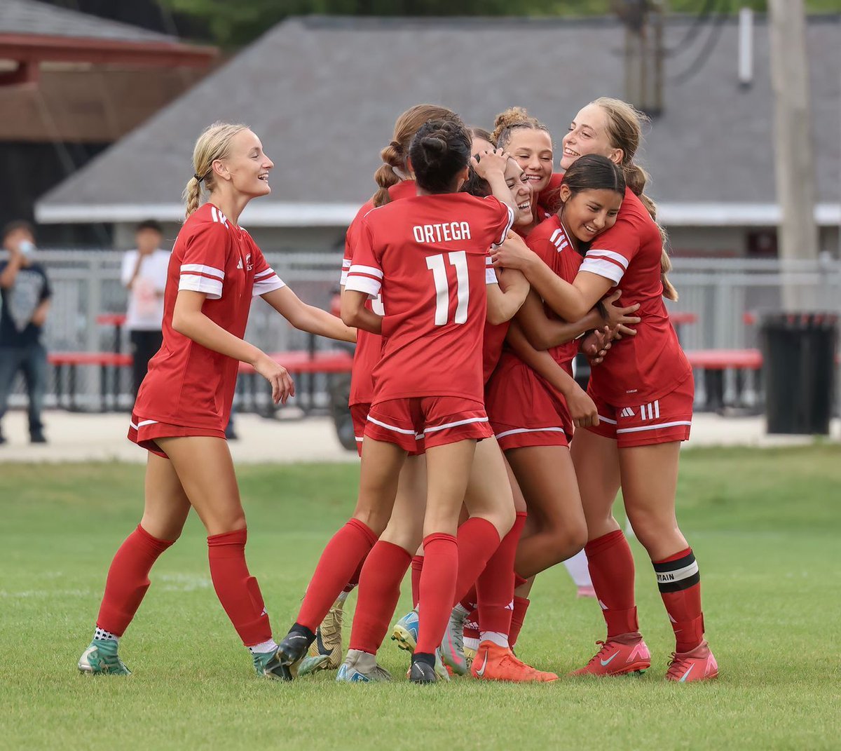 Our girls' soccer team is on a roll! They beat Elkhart 8–0 last night, led by Kaycee Martinez with 3 goals. Over the weekend, 10 different Lady RedHawks found the net in a 10–1 win over Wawasee. This Thursday they travel to Plymouth for an NLC matchup. JV 6 PM, varsity 7:45 PM.
