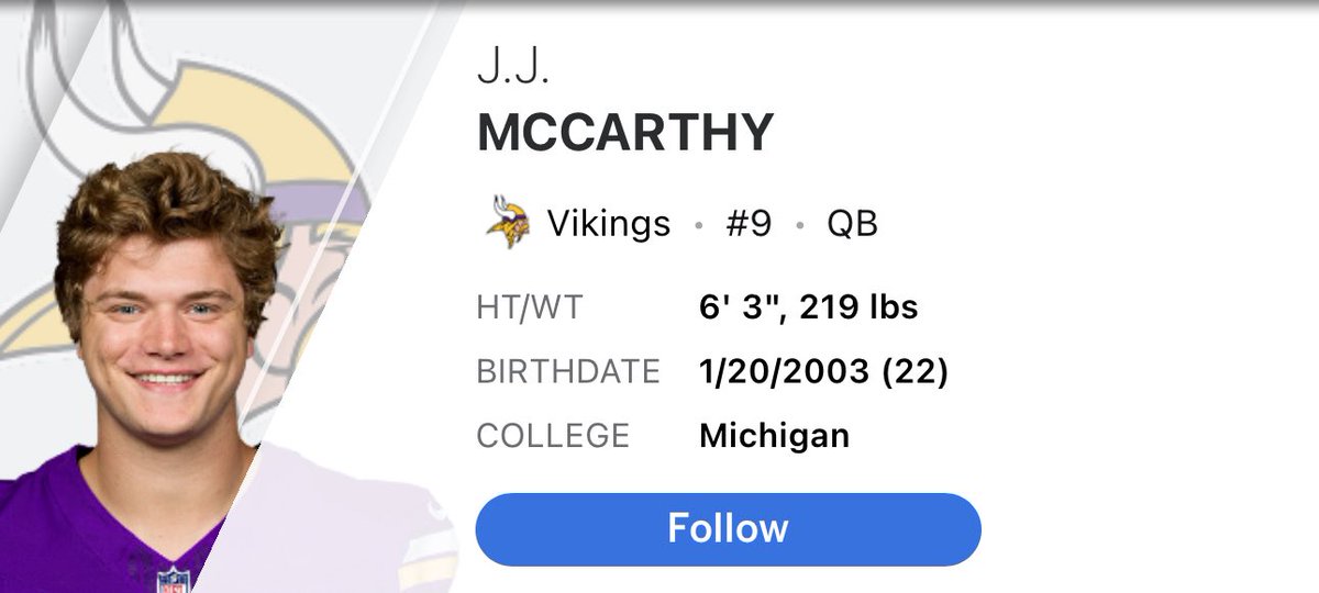 Somebody lying here. I’m supposed to believe Derrick Henry only weights 33lbs more than JJ McCarthy? 😭😭😭😭😭