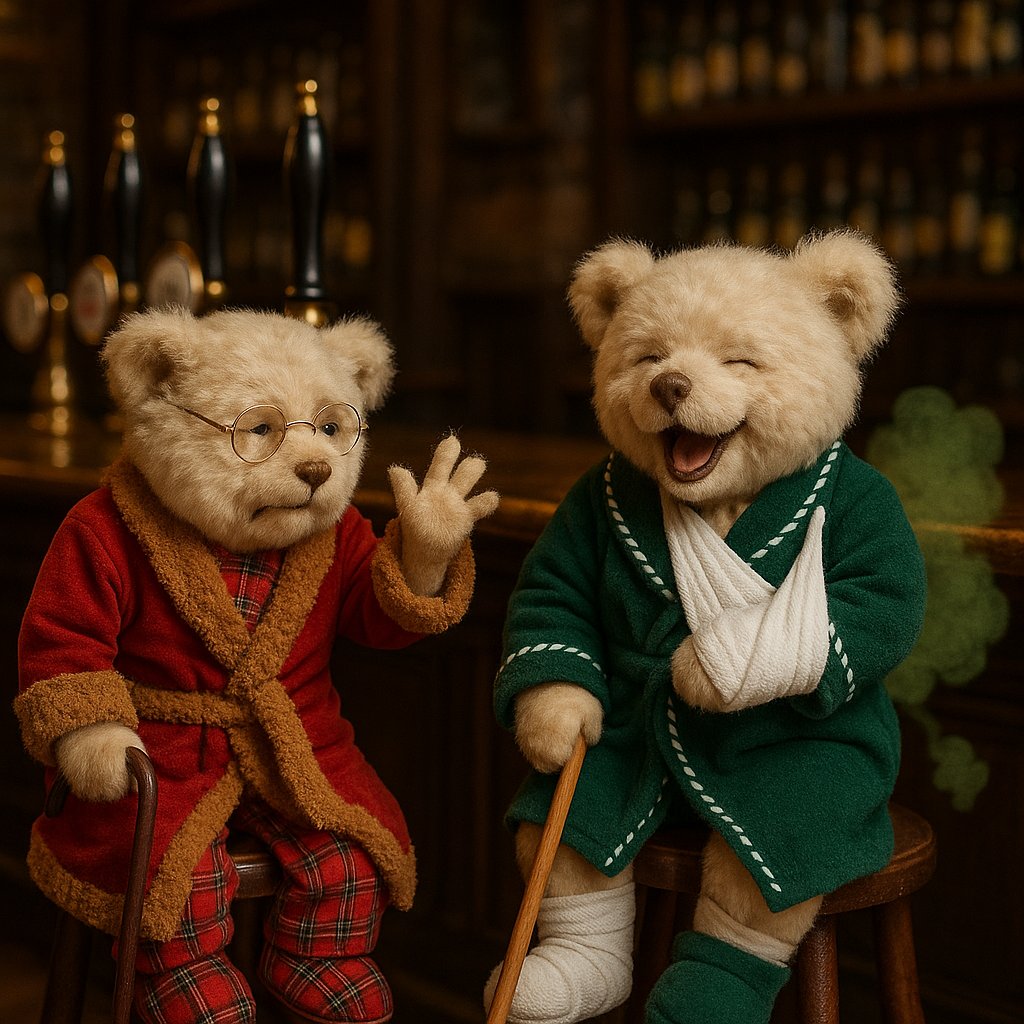 Tommy "Oh Cuthie that stinks!"
Cuthbert *chuckles*