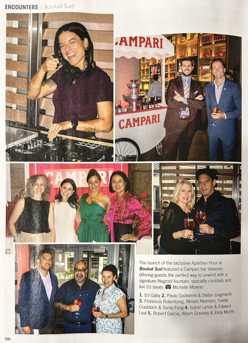 YvetteCraddock's tweet photo. Grab the September issue of Brickell Magazine. I am on page 100.

#Campari
#Miaminights
#fashion
#Brickell
#Marriott
#BoulidSud
#design https://t.co/ccoUVYMpoQ