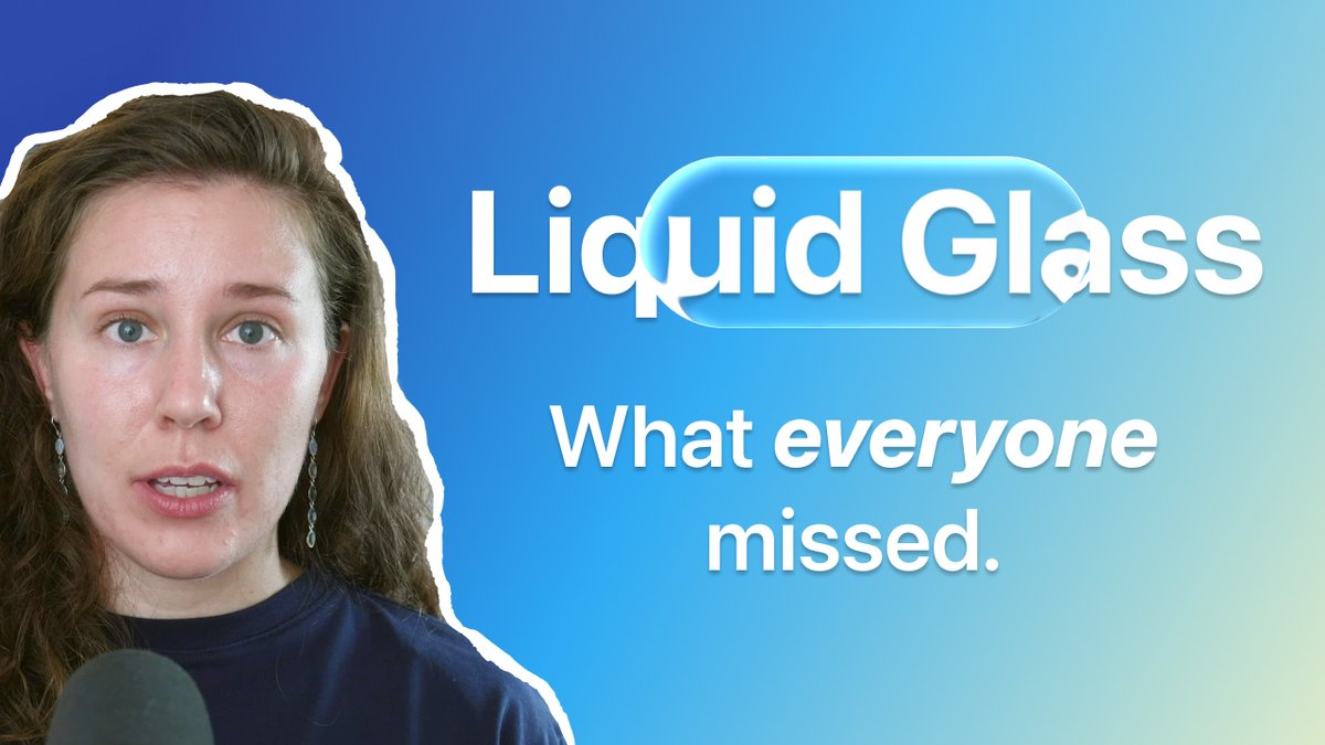 houseofHIG's tweet image. What everyone missed about Liquid Glass - aka my first video!