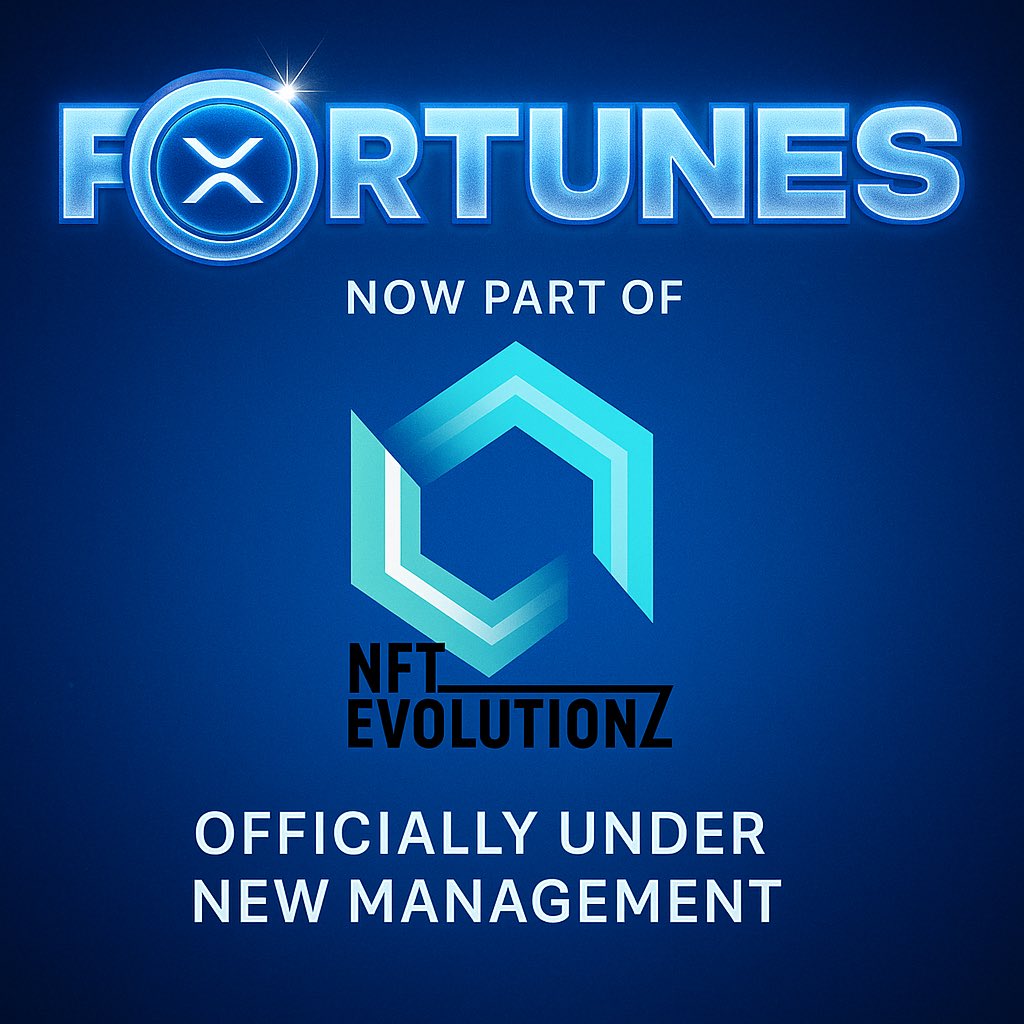 NFT Evolutionz (@nftevolutionz) on Twitter photo 🚨 IMPORTANT ANNOUNCEMENT
We’re excited to share that NFT Evolutionz has officially acquired
<a href="/Fortunes_X/">Fortunes | Play @ Fortunes.app</a>
This move unites two strong communities under one vision and takes Fortunes into its next chapter. 🥳 🚨 IMPORTANT ANNOUNCEMENT
We’re excited to share that NFT Evolutionz has officially acquired
<a href="/Fortunes_X/">Fortunes | Play @ Fortunes.app</a>
This move unites two strong communities under one vision and takes Fortunes into its next chapter. 🥳