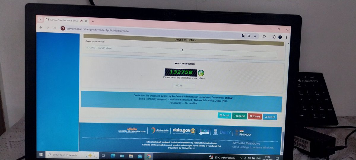 SanjayK40955578's tweet image. बिहार सर्विसप्लस में सर्वर समस्या!

पिछले 10 दिनों से बिहार सर्विसप्लस प्लेटफ़ॉर्म डाउन चल रहा है। लोग परेशान, काम अटके, सेवाएँ ठप। अधिकारी कब ठीक करेंगे? जनता का काम कब चलेगा?
#bihar #serviceplus #BiharNews #news #सर्वरसमस्या