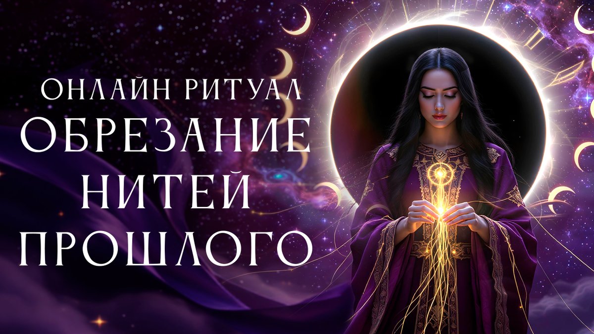 Магический ритуал "Обрезание нитей прошлого" ⭐️
✨ Настало время освободиться от груза прошлого и открыть двери в новую жизнь! ✨

⭐️ ПРЯМОЙ ЭФИР уже идёт! Присоединяйтесь прямо сейчас, чтобы не упустить свой шанс на перемены!
📹youtube.com/live/8N450G3FZ…