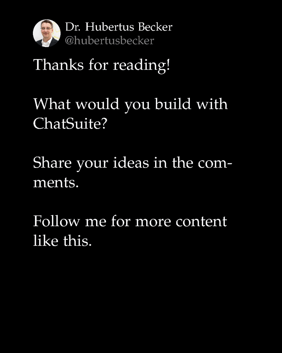 hubertusbecker's tweet photo. 9/ Thanks for reading! https://t.co/fMNmWHlo2q