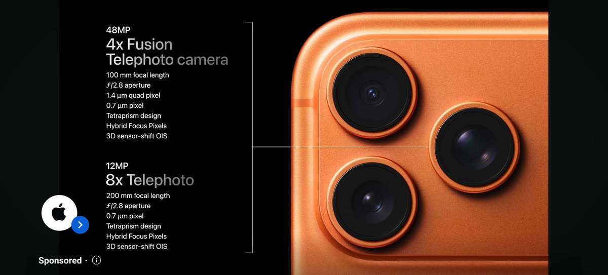 iPhone 17 Pro Cameras 🔥🙌

#AppleEvent