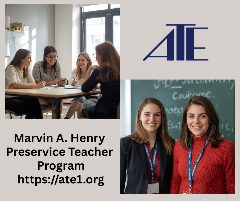 AssocTeacherEd's tweet image. The Association of Teacher Educators (ATE) Preservice Teacher Program is Online! This dynamic annual event is designed especially for future educators. Register now for our event on Sept. 19, 2025. ate1.org/uploads/1/4/5/…