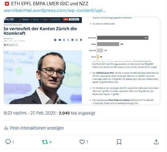 WernerBechtel's tweet photo. @Pantera793 @MartinNeukom @KantonZuerich Kanton Zürich
Martin Neukomm 
Lügt uns mit Steuergeld an
#Stromgesetz ZH 🇨🇭 Nein
#Energiewende ist Tot.
https://t.co/kHIy8m2k7F
Im Februar gepostet. https://t.co/UOLxSFmn0R