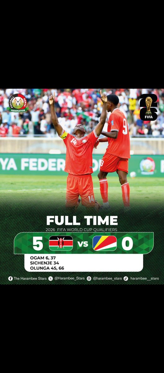 nasriky's tweet image. Congratulations boys.
You have saved us some face after the thrashing by Gambia