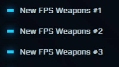 Always Keen to make weapons and this is no exception, the sheer volume of content I've been involved with this year has been insane and can't wait for my stuff to breath in the closest thing i have to this years swan song