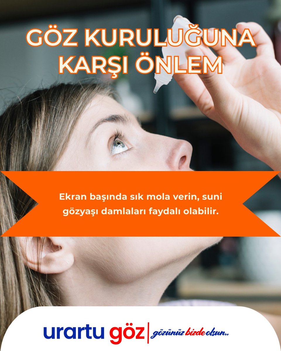 💧 Göz Kuruluğuna Karşı Önlem

📌 Bu içerik yalnızca bilgilendirme amaçlıdır. Göz kuruluğu şikâyetleriniz varsa mutlaka göz hastalıkları uzmanına başvurunuz.

📍 Urartu Göz Merkezi – Gözünüz Bizde Olsun

#urartugöz #gözsağlığı #gözünüzbizdeolsun #gözkuruluğu #gözönlemleri