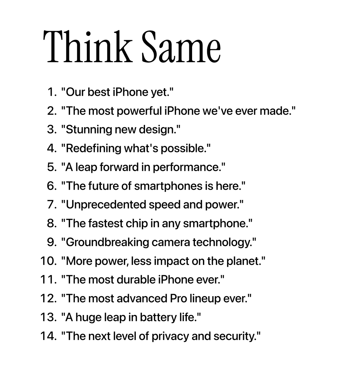 inSitesh's tweet photo. Every iPhone keynote is basically Apple dropping the same mixtape with a new album cover https://t.co/wo8dN5CJWW