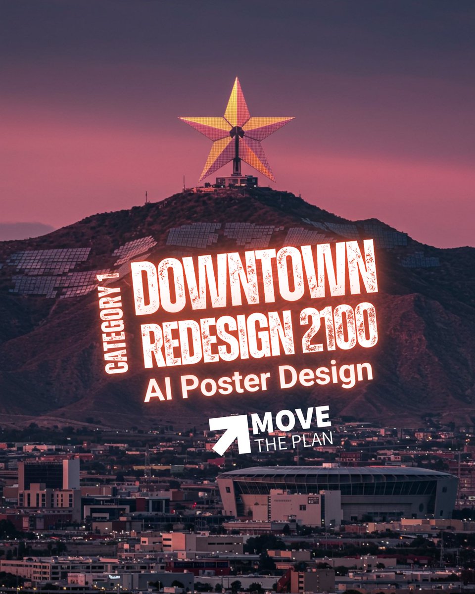 MoveThePlan's tweet photo. Hey High School, College Artists! Join El Paso’s first AI Art Contest! Redesign your downtown year 2100; create AI music and AI Video sports. 
Learn more at https://t.co/j2IRNAHvuw

@EPISD_FineArts @SISD_FineArts @YISDFineArts 
@ESCRegion19 @DOArt @nmsu_arts_sci @wtcep @EPCCNews https://t.co/rNrRmRxBwa