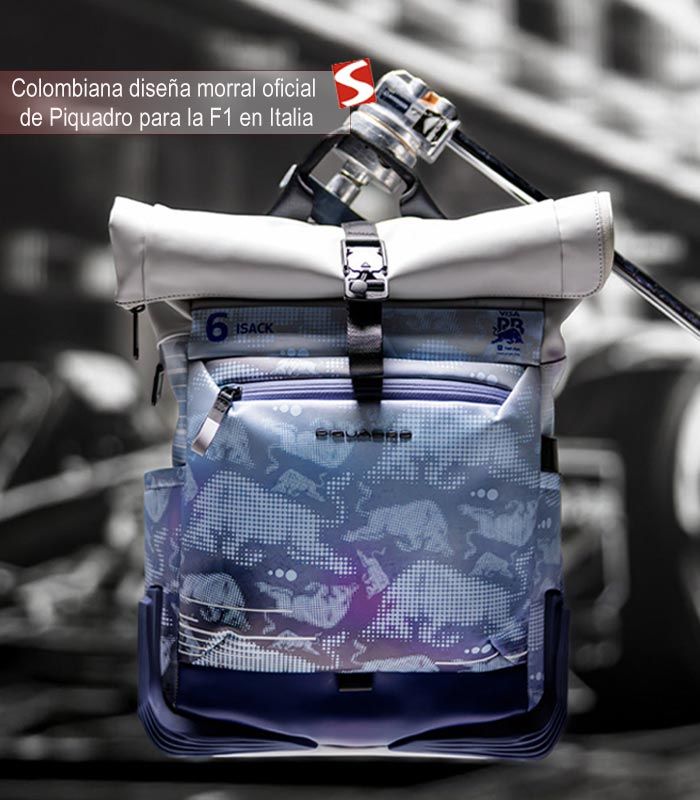 STYLEAMERICAmag's tweet image. En el marco del Gran Premio de Italia de F1 de 2025, la marca #Piquadro presentó una edición limitada de su icónico morral Corner, en colaboración con la escudería Visa CashApp RB. La creación estuvo a cargo de la colombiana Andrea Yañez ➡️ buff.ly/cGBp4vl #StyleModa