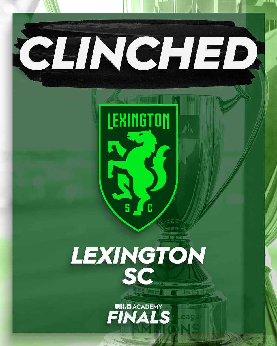 USL_Academy's tweet photo. 𝙇𝙀𝙓 𝙂𝙊 to Bradenton! 🌴

@LexSporting has claimed its spot in the 2025 USL Academy Finals 🙌 https://t.co/CwHbdqEnQh