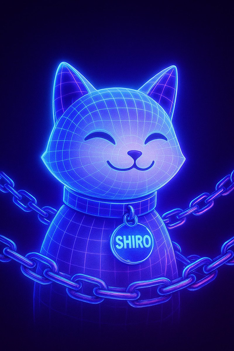 On-chain and untamed. $SHIRO