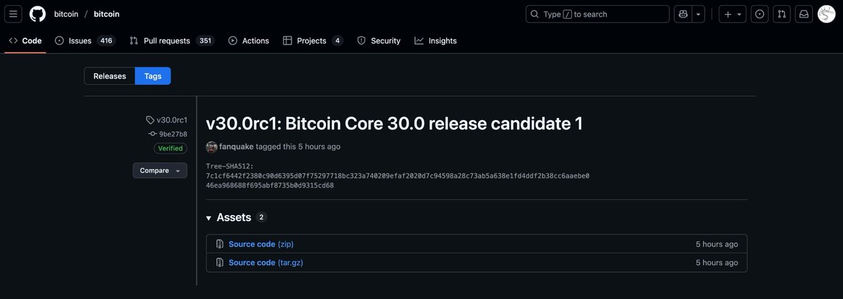 Bitcoin_To_The_Oblivion 🚀🚀🚀 (@btctooblivion) on Twitter photo Shitcoin core (aka Malware) v30 is ALL SET to DESTROY monetary property of bitcoin...!!!
DO NOT UPGRADE ☢️☢️☢️
RUN <a href="/BitcoinKnots/">Bitcoin Knots</a> instead.
Bitcoiners have finally been betrayed by commie core devs.
#RunKnots
#ObliterateCore Shitcoin core (aka Malware) v30 is ALL SET to DESTROY monetary property of bitcoin...!!!
DO NOT UPGRADE ☢️☢️☢️
RUN <a href="/BitcoinKnots/">Bitcoin Knots</a> instead.
Bitcoiners have finally been betrayed by commie core devs.
#RunKnots
#ObliterateCore