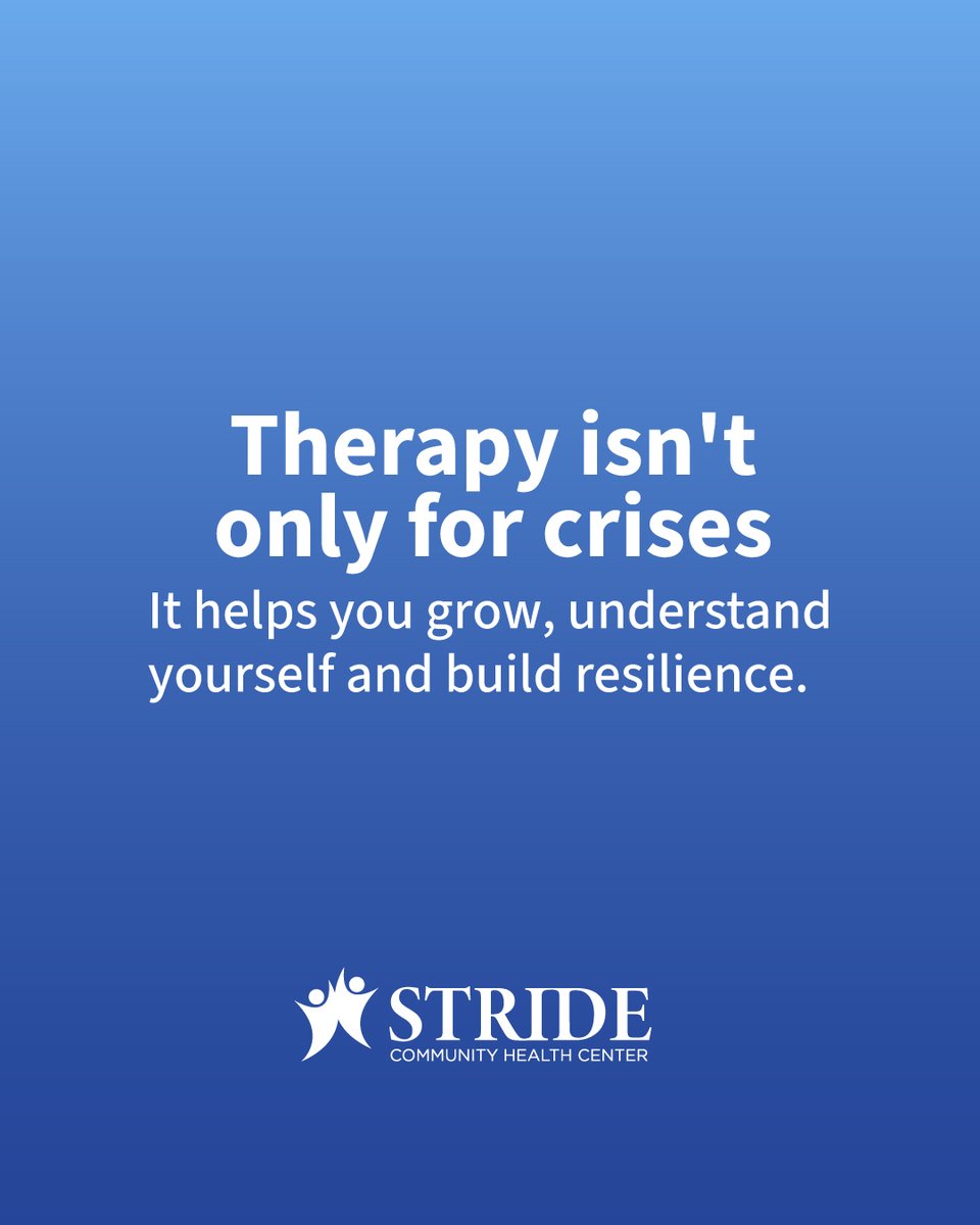 stridechc's tweet image. #Therapy isn’t only for crises. Life brings tough moments where guidance and support can make a big difference.With our behavioral team, you’ll find the help you need!

🗓️ Make an appointment today! 📲 303 778 74 33

#BehavioralHealth #MentalHealth #Wellness #Denver