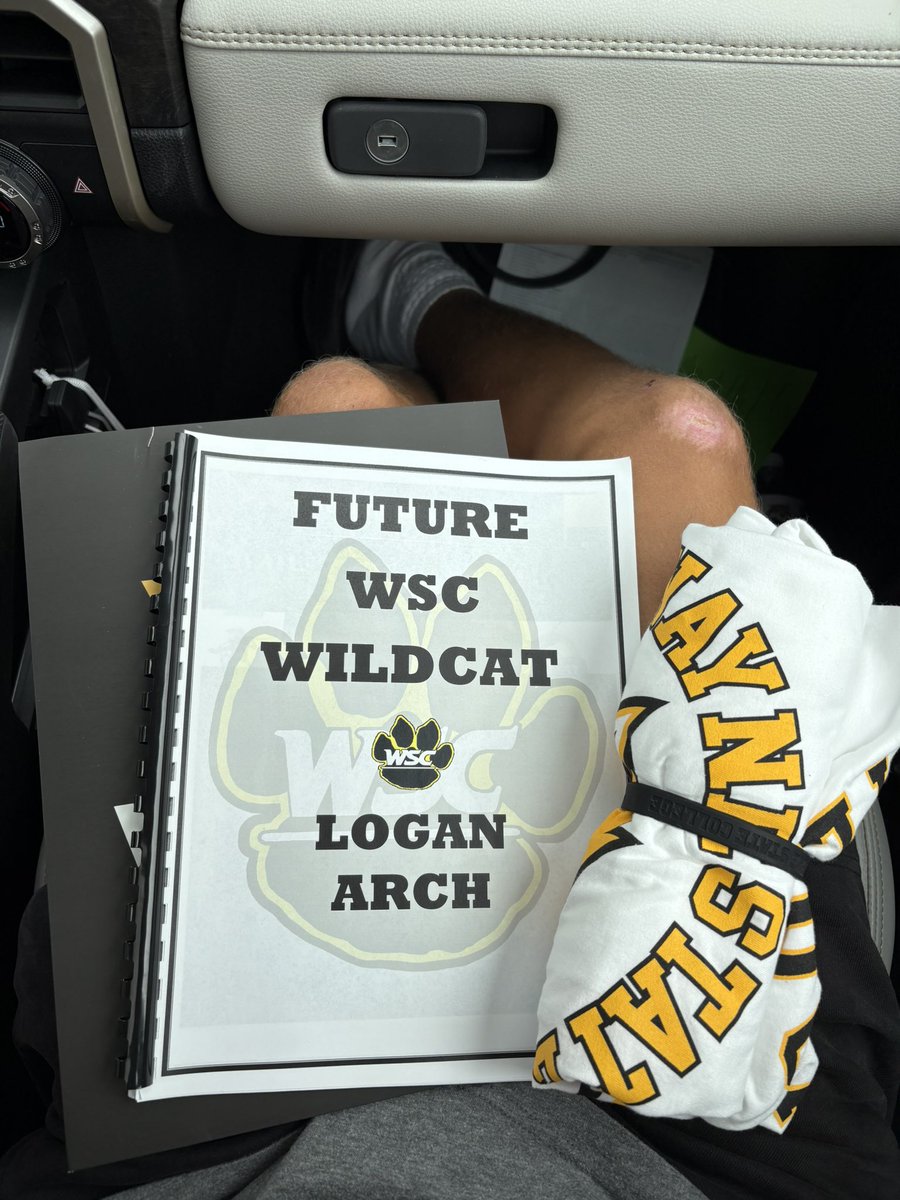 Big thanks to <a href="/trkamm12/">Travis Kamm</a> and <a href="/CoachBrinkWSC/">Coach Marlon Brink</a> for the great visit at Wayne State! Loved learning about what the Wildcats were all about! <a href="/papiosouth/">PapioSouth Track and Field</a> <a href="/PLSTitanPower/">Titan Strength</a>