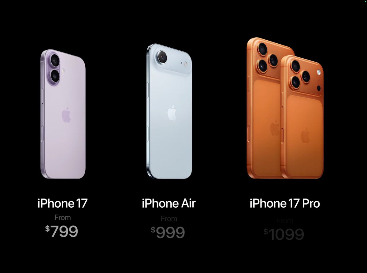 Por fin se presentó la nueva familia de iPhone 17, los modelos Pro con un enfoque más hacia la cámara que innegablemente son muy buenas y referente para creación de contenido