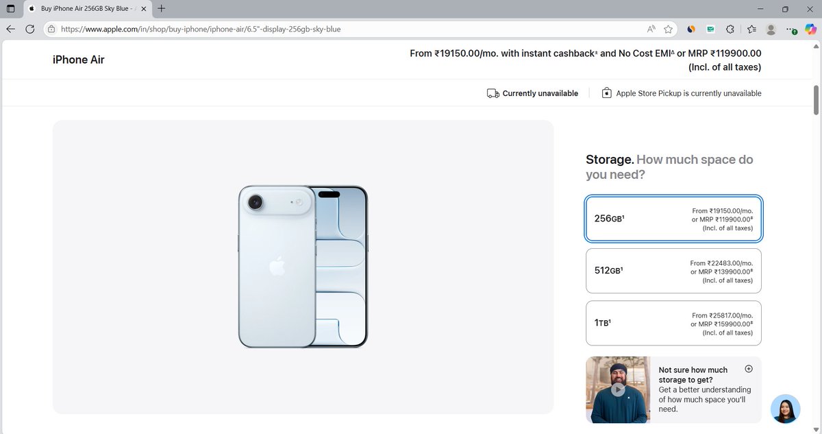 TechWiser's tweet image. #AppleEvent iPhone 17 Indian Pricing is Out.
iPhone 17 - 82,990 INR
iPhone 17 Air - 1,19,900 INR
iPhone 17 Pro - 1,34,900 INR
iPhone 17 Pro Max - 1,49,900 INR