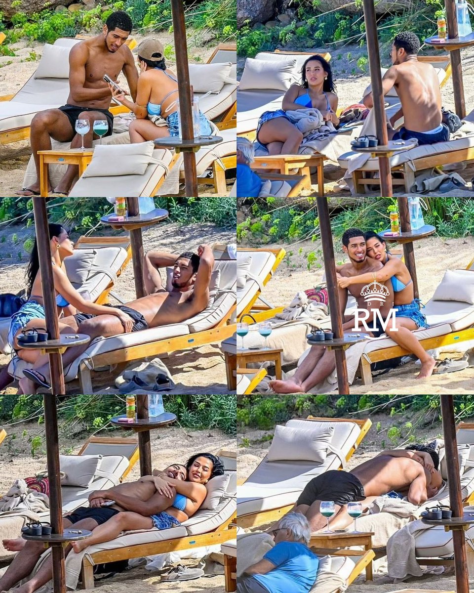 Jude Bellingham disfrutando de las vacaciones con su novia 😍