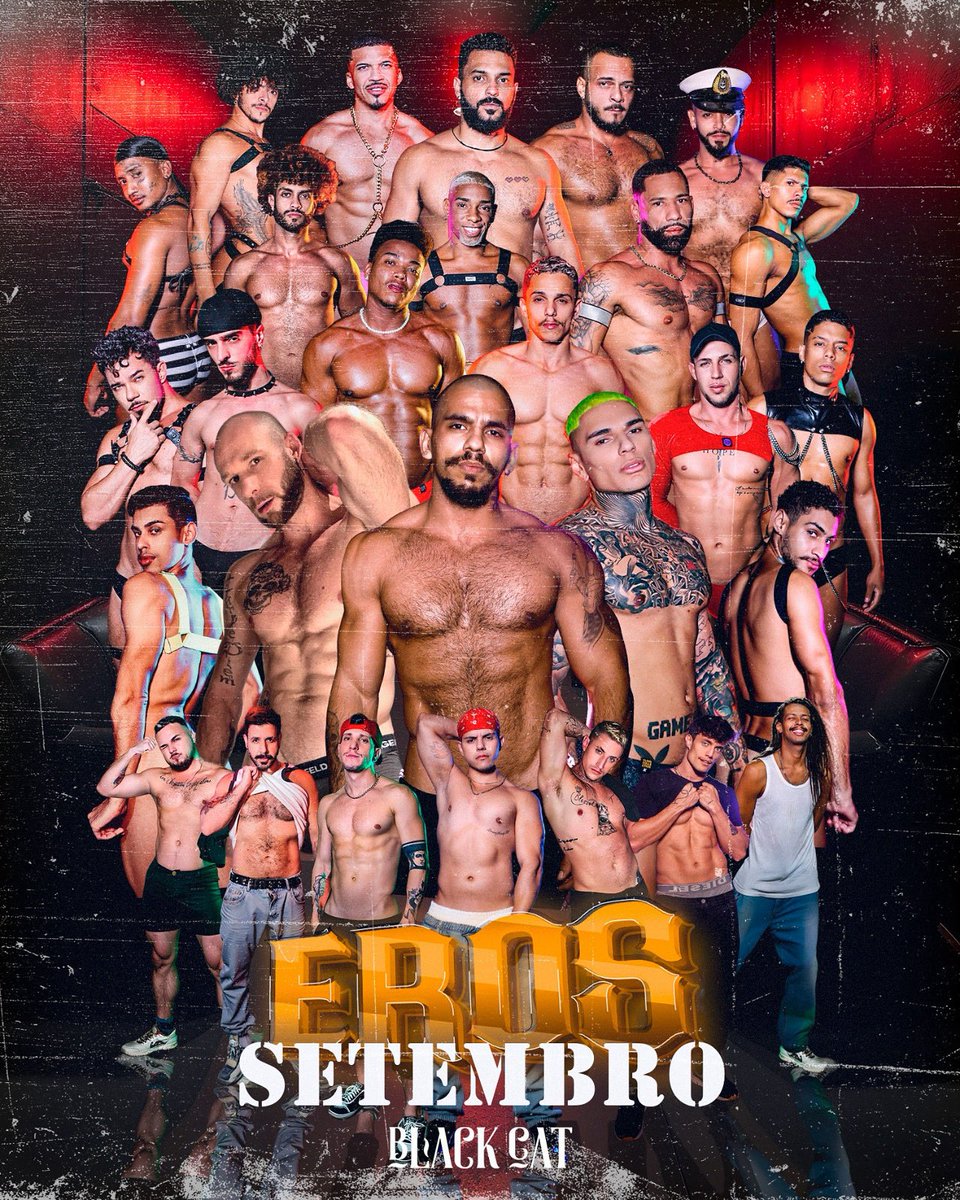 Setembro a <a href="/ErosFesta/">Festa Eros</a> vem com tudo na casinha mais quente da cidade, o <a href="/BarBlackCat/">Black Cat Lounge Bar</a> vai receber a volta do nosso rei <a href="/eduardolimahot/">👑 KING LIMA 👑</a> , o ator internacional <a href="/GWayneOff/">GuillaumeWayne1</a> , além do nosso super elenco de residentes que vocês já amam.