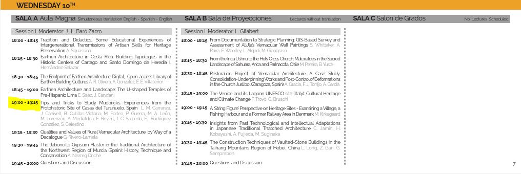 🗣️Arranca el nuevo curso y con él, los primeros congresos. Nuestra primera parada es el HERITAGE 2025, organizado por <a href="/UPV/">Universitat Politècnica de València</a> 
Nuestro compañero <a href="/ElAntiguoMundo/">El Antiguo Mundo</a> presenta: 'Tips and Tricks to Study Mudbricks. Experiences from the Protohistoric Site of Casas del Turuñuelo, Spain' 🧱