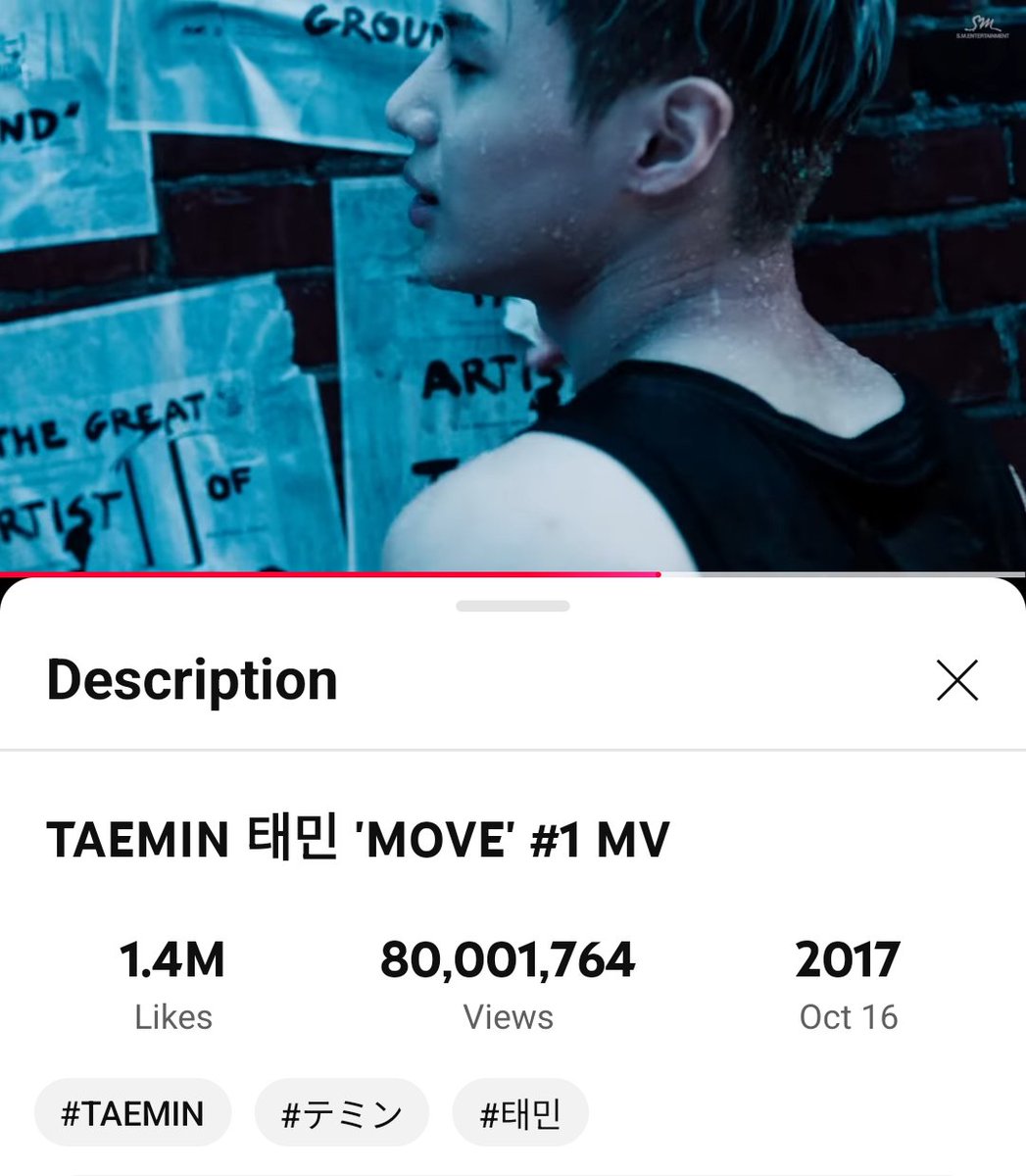 sammy4263's tweet photo. 朝起きたら #TAEMIN_MOVE MV、8000万views突破してました🎉
凄い👏🏻嬉しいぃぃぃ😆🙌🏻
これからも毎回コツコツ🌀クル🌀クル愛でていきますよぉ💞
🔗https://t.co/gDV0wHAGZz
#TAEMIN #태민 #テミン #泰民 @TAEMIN_BPM https://t.co/4OxLtJ33fz
