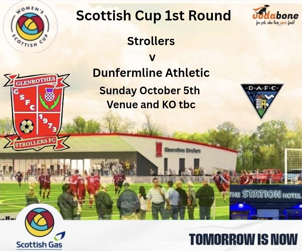 Home tie... Fife Derby <a href="/officialdawfc/">Dunfermline Athletic WFC</a> <a href="/Jax_Mc_Media/">Jax Mc Media</a> <a href="/ScottishCup/">Scottish Gas Scottish Cup</a>