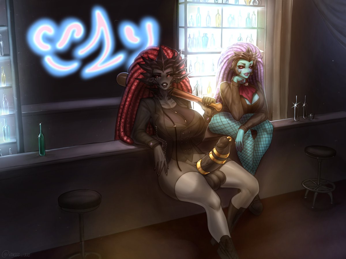 They own the bar now. Left or right?

Done by the fantastic <a href="/iokec_we/">★Ninette★</a>