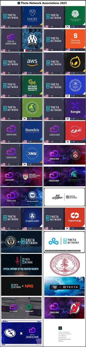 Associations <a href="/Theta_Network/">Theta Network</a> 2025. <a href="/mitchliu/">Mitch Liu | Theta Network</a> <a href="/ThetaLeviathan/">Theta Leviathan 🐲</a> <a href="/ThetaEuroCon/">ThetaEuroCon</a> <a href="/jieyilong/">Jieyi Long | Theta Network</a> <a href="/Thetafund/">ThetaFund</a> <a href="/Theta_Ron/">Ron.theta</a> <a href="/swizzlesteve/">ThetaSteve</a> <a href="/Theta__tdrop/">Theta</a> <a href="/THETA_ECOSYSTEM/">𝙏𝙃𝙀𝙏𝘼 𝙀𝘾𝙊𝙎𝙔𝙎𝙏𝙀𝙈</a>