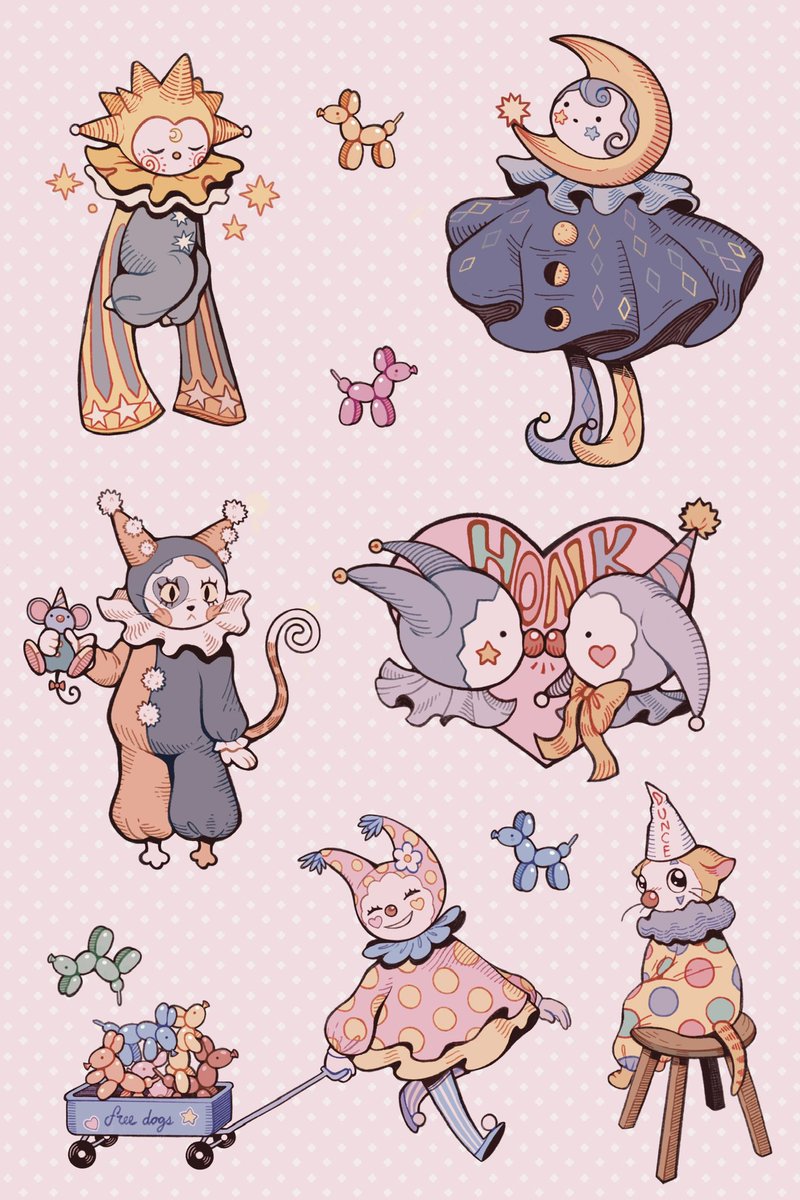 passionpeachy's tweet image. stickersheets I’m bringing back for halloween!!
