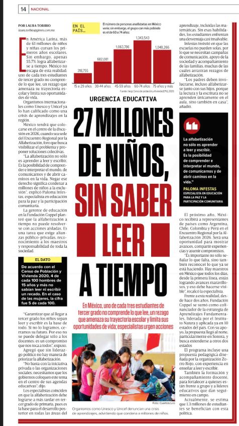 La #alfabetización no es solo aprender a leer y escribir. Es la llave que abre la comprensión del mundo, la comunicación y las oportunidades de vida. 
Negar ese derecho significa condenar a millones de niñas y niños a la exclusión.
