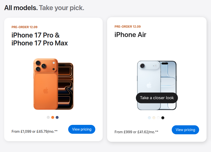 JeffGeoff_'s tweet photo. New Iphones
#iPhone17 #iPhone17Air #iPhone17ProMax https://t.co/4zgKtNOdFI