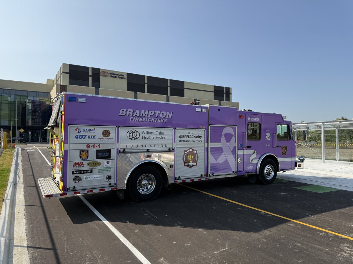 Officially official!

The 2025 #BPFFALavenderTruck campaign,
In support of <a href="/OslerHealth/">William Osler Health System</a> has launched! 

👀 for the truck on a city street near you!

Visit the links to purchase your t-shirt &amp; to donate to our campaign!

Buy: bit.ly/4m62Dxe
Donate: bit.ly/4nstuF4