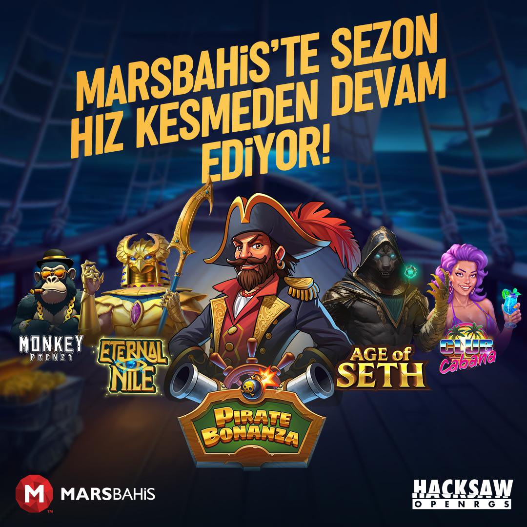 Yeni sezon'da yeni kazançlar en sevilen hacksaw gaming oyunlarında 🔥

👉 Marsbahis 👉 bit.ly/MarsbahiseGire…