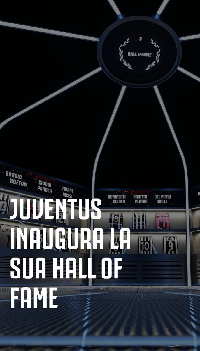 ‼️La #Juve inaugura la sua Hall of Fame!

Le prime 50 leggende in ordine alfabetico sono: Anastasi, Baggio, Barzagli, Bettega, Bigatto, Boniperti, Bonucci, Borel II, Brio, Buffon, Cabrini, Cannavaro, Castano, Causio, Charles, Chiellini, Combi, Conte, Cuccureddu, Del Piero,