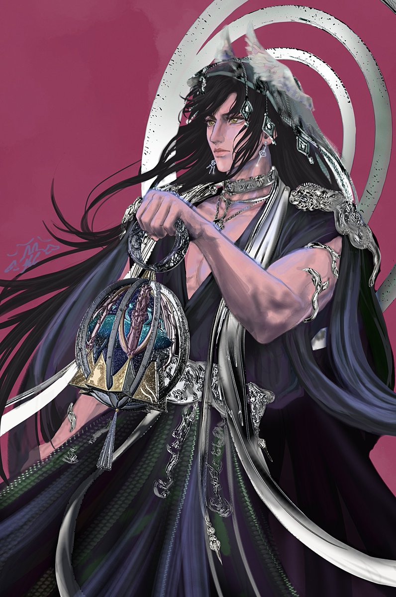 My first ever nonfem Zayne. I've been wanting to draw ideas for his new myth🍵

#LoveandDeepspace #zayneloveanddeepspace #zaynefanart #ladstwt #黎深 #恋与深空  #lads