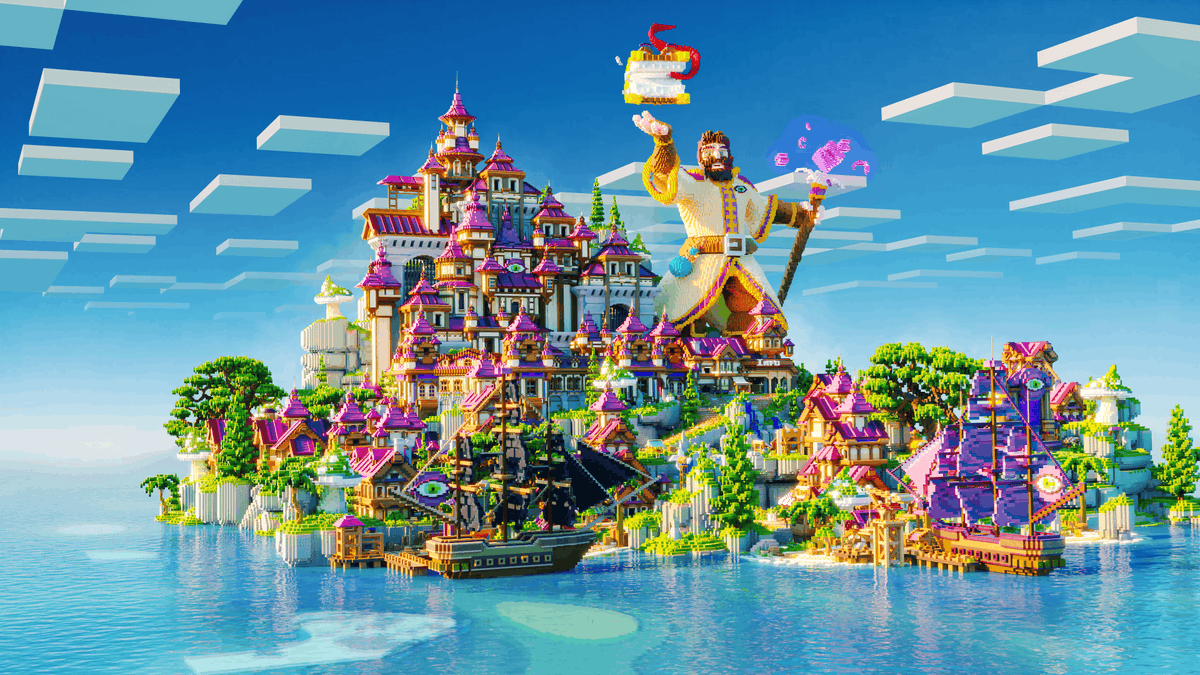 BreadBuilds_'s tweet photo. Wizard Spawn ✨
rendered by @Nardentwo
https://t.co/UvDsDTLv7q
#Minecraftbuilds #Minecraft #minecraftspawn #wizard https://t.co/6weycn8Wws