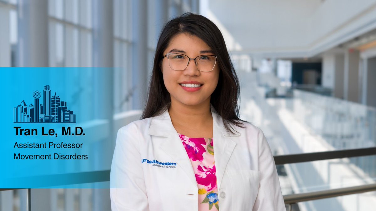 UTSWNeurology's tweet image. Welcome back to Dallas Tran Le, M.D.! We're delighted to have a former medical student join #TeamNeuro as Assistant Professor.