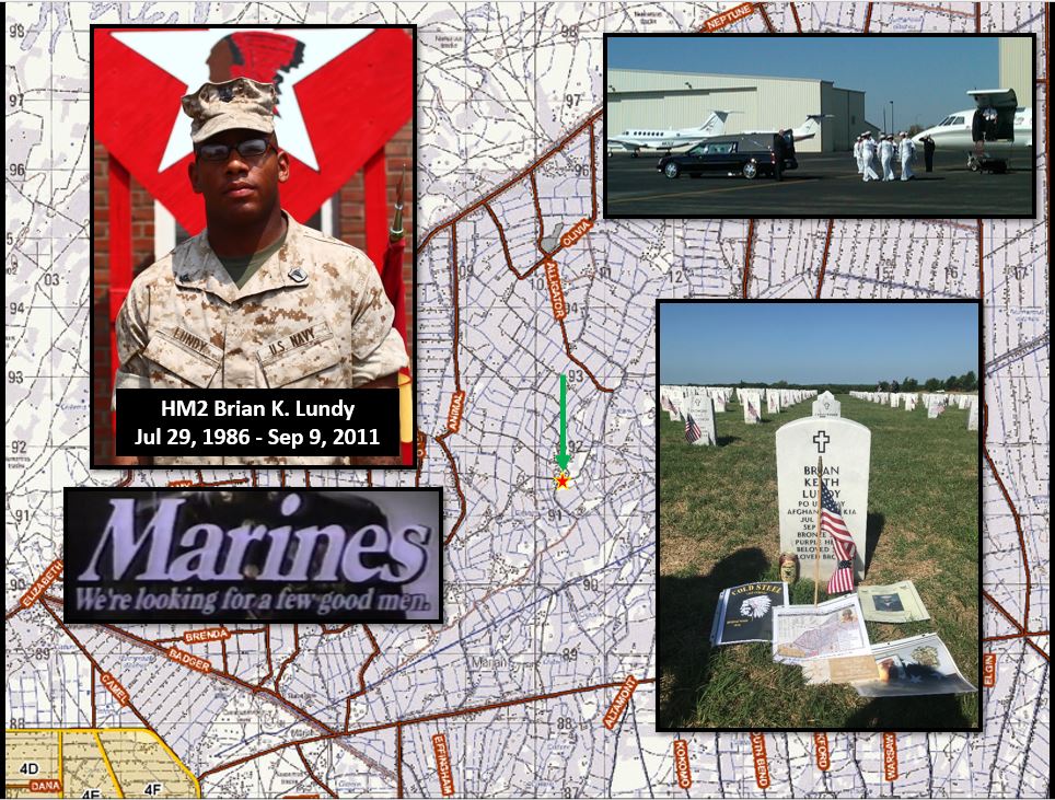 KBodisch's tweet photo. RIP HM2 Brian Lundy – Navy Corpsman
Charlie Company 1/6, call sign Cold Steel, was conducting a company clearing operation near Patrol Base Beatley in northern Marjah on Sep 9, 2011. 1/ https://t.co/GNr4xUtMsa