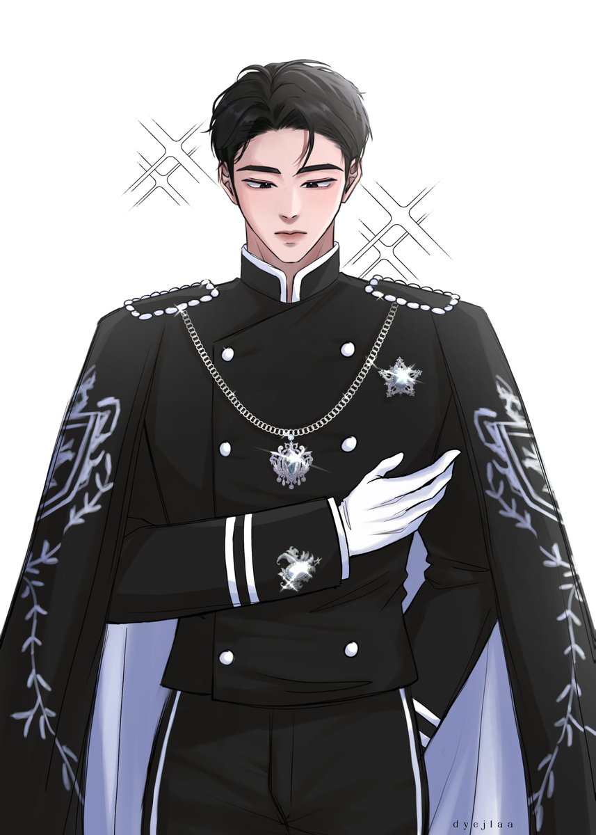 dyejlaa's tweet image. Duke Asterum🐈‍⬛🖤

(quick doodle before sleep🛌) 
#PLAVE #플레이브 #Hamin #하민