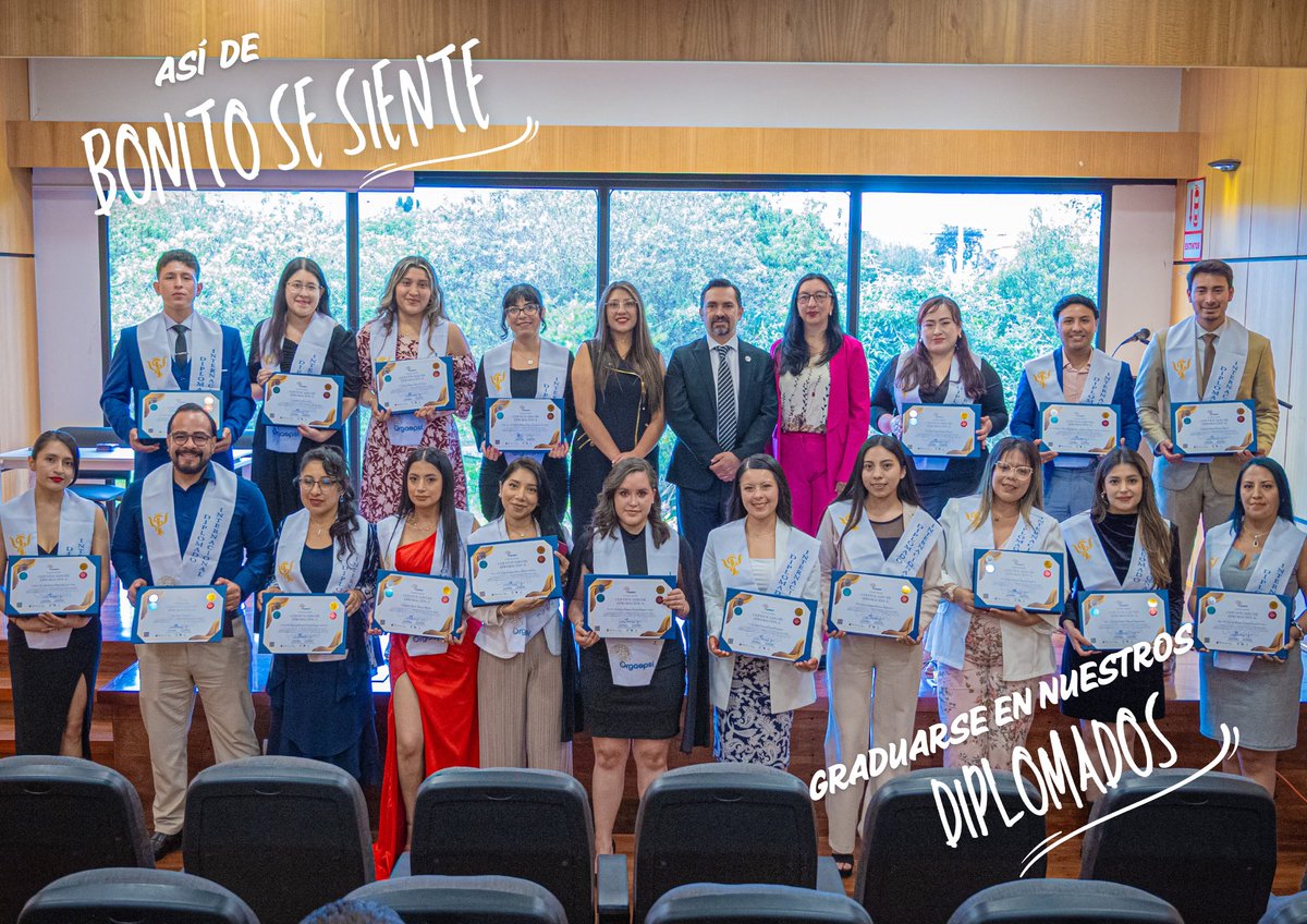 ORGAEPSI's tweet photo. 📚🏅Celebramos el cierre de un camino de esfuerzo y dedicación en nuestro diplomado.

Cada graduado es ejemplo de que la experiencia ORGAEPSI transforma vidas y multiplica impacto💙🙌

👉 ¿Listo para vivir tu propia experiencia? Escríbenos y sé parte de nuestros diplomados.👇 https://t.co/40SdUwsbUO