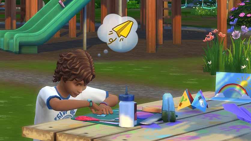 🚨CONFIRMADO  

Los Sims 4: A La Aventura incluirá 4 nuevas habilidades, que son:
- Tiro con arco – Practica puntería con el nuevo arco y dianas.

- Manualidades en papel – Haz aviones de papel, tarjetas temáticas, etc

- Entomología – Atrapa mariposas, guárdalas en terrarios o