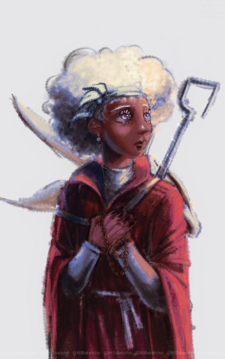 Se agarre a seus rosários - Fanart com minha humanização da Hornet 
#silksong #silksongfanart