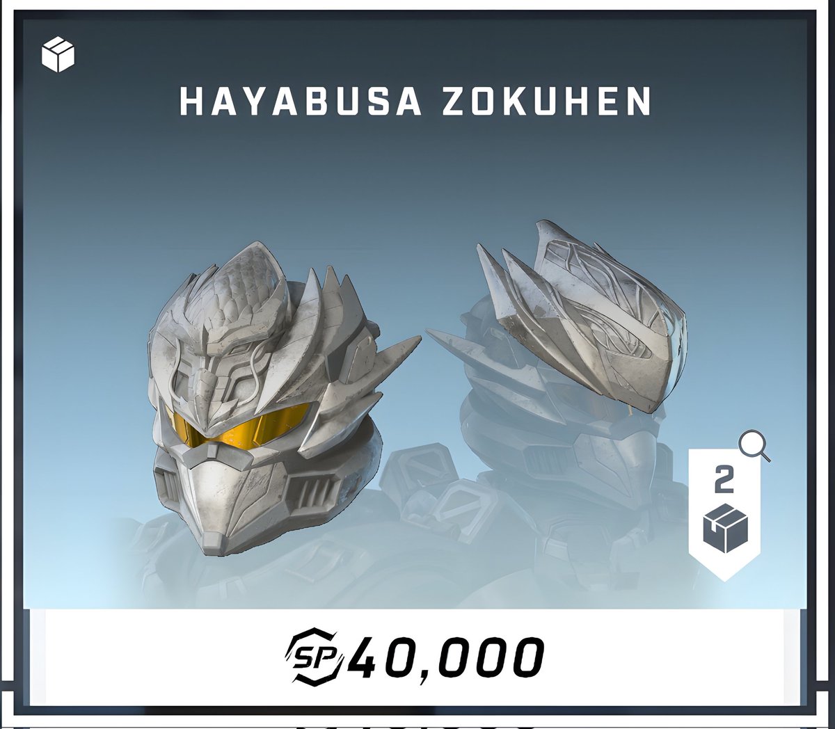 Los artículos de la tienda e intercambio de la Operación Warpath de Halo Infinite‼️

Última oportunidad para conseguir el casco Hayabusa, tienes hasta el 7 de octubre.

#HaloInfinite #HaloSpotlight #Halo