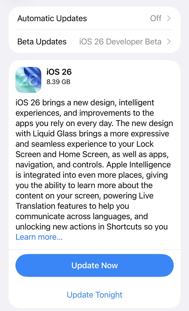 iOS 26 RC has been released!