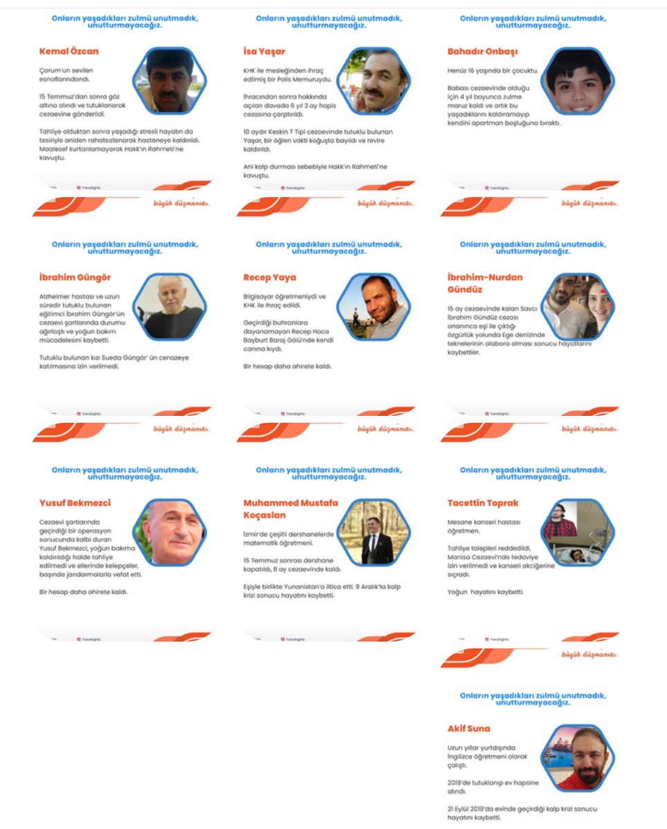 Masum ve hasta insanların tutukluluğu, adaletin en kara lekesidir.
Cezaevleri tedavi değil, mezar oluyor.
Vicdanı olan herkesi ses olmaya çağırıyoruz!
İnsan hakları hiçe sayılırken, ağır hastalar cezaevlerinde çile çekiyor.
"ÖlümeTerk Edilenler" için susma!

#SONDAKİKA